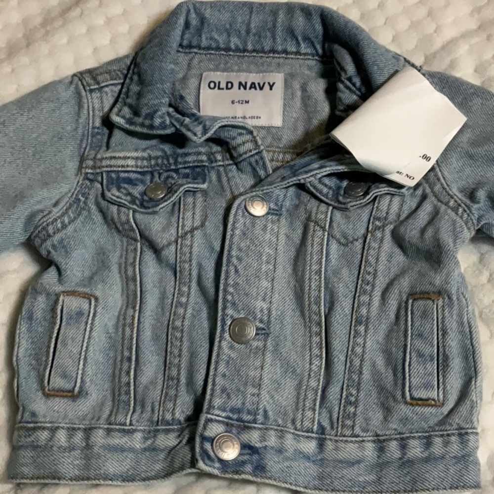 Old Navy Blue Jean Jacket Classic Denim Style